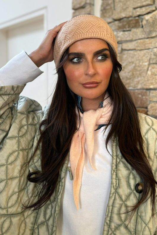 Balmoral Stretch Knit Headband Ballet /20=